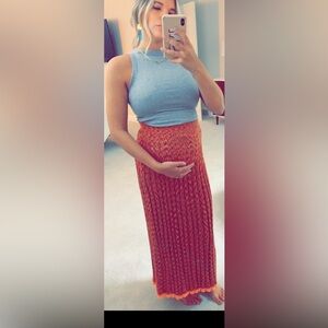 New free people maxi skirt